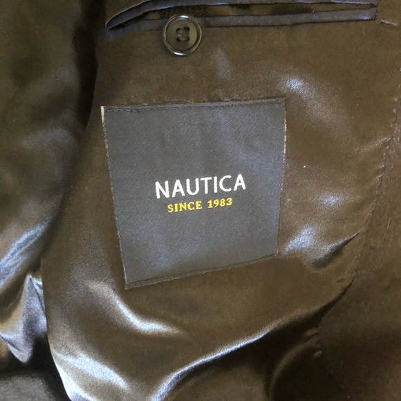 Nautica | Wool Pea Coat with Silk Lining - Picture 2 of 4